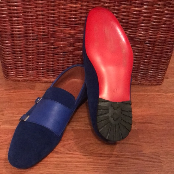 Isotti Royal Blue leather loafers - Picture 2 of 6